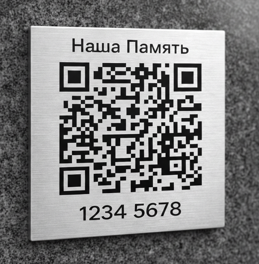 QR табличка