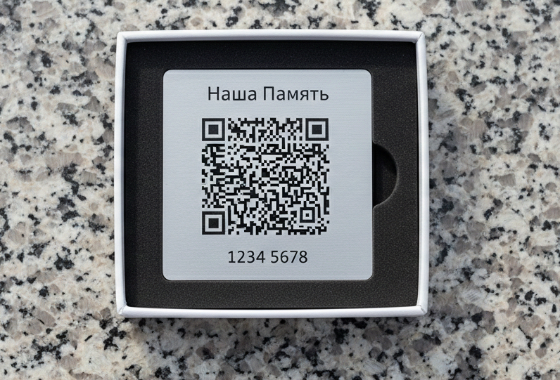 QR табличка